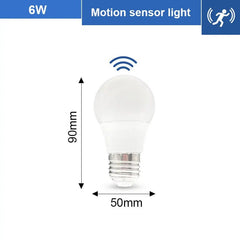 Smart-Dwelling - LED 6W 9W 12W 15W 18W 20W PIR Motion Radar Sensor LED Bulb E27 π SALE! Buy 3 or More, Get 20% Off!