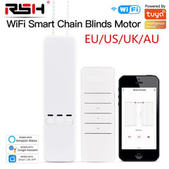 Smart-Dwelling - Smart Blinds Drive Motor with WiFi and RF Remote Control - Easy DIY Home Automation for Blinds and Shades