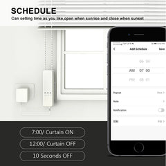 Smart-Dwelling - Smart Blinds Drive Motor with WiFi and RF Remote Control - Easy DIY Home Automation for Blinds and Shades