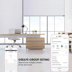 Smart-Dwelling - Smart Blinds Drive Motor with WiFi and RF Remote Control - Easy DIY Home Automation for Blinds and Shades