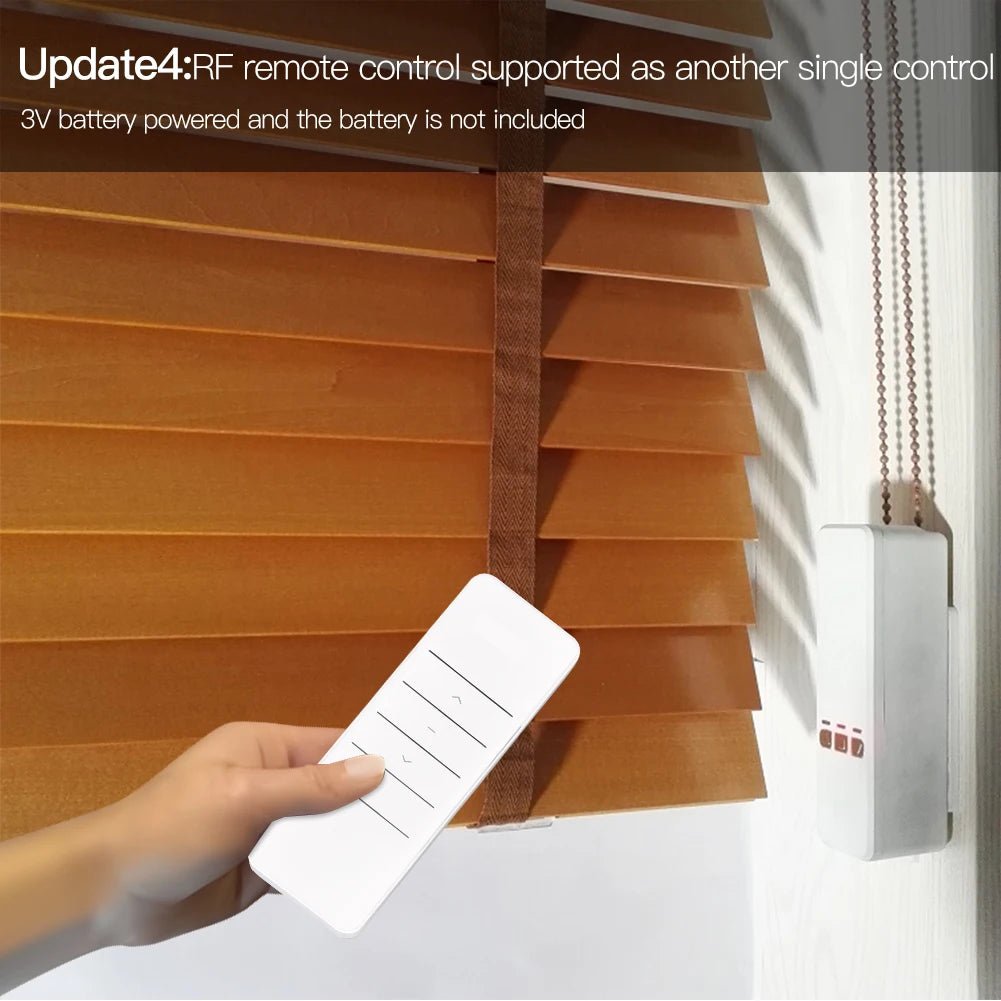 Smart-Dwelling - Smart Blinds Drive Motor with WiFi and RF Remote Control - Easy DIY Home Automation for Blinds and Shades