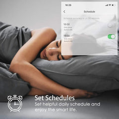 Smart-Dwelling - 4-Pack LED RGB Dimmable Lights IR Remote/Tuya Smart WiFi Control Compatible with Alexa Google Home