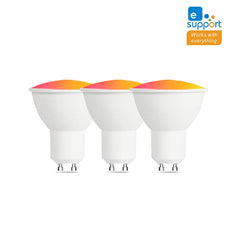 Smart-Dwelling - GU10 Smart Bulb: WiFi and Zigbee 3.0 Compatible, App Remote Control, Works with Alexa, Google Home, Yandex Alice