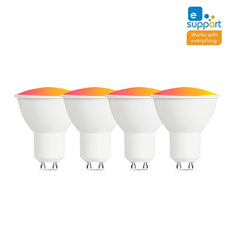 Smart-Dwelling - GU10 Smart Bulb: WiFi and Zigbee 3.0 Compatible, App Remote Control, Works with Alexa, Google Home, Yandex Alice