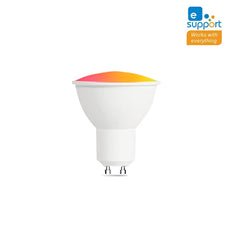 Smart-Dwelling - GU10 Smart Bulb: WiFi and Zigbee 3.0 Compatible, App Remote Control, Works with Alexa, Google Home, Yandex Alice