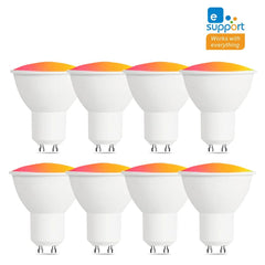 Smart-Dwelling - GU10 Smart Bulb: WiFi and Zigbee 3.0 Compatible, App Remote Control, Works with Alexa, Google Home, Yandex Alice