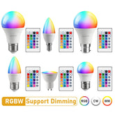 Smart-Dwelling - RGB+W/WW LED Bulb with Remote Controller