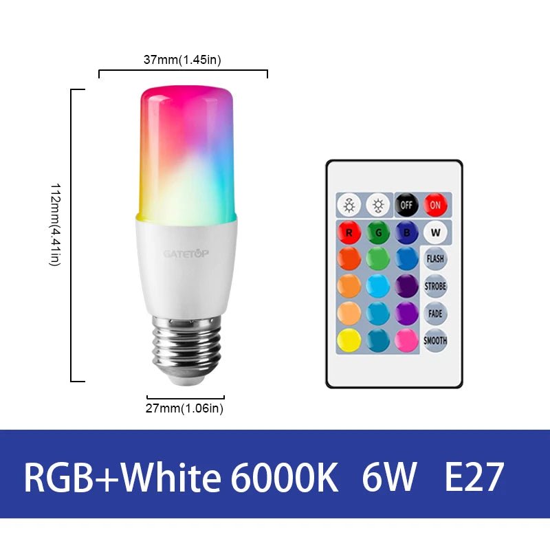 Smart-Dwelling - RGB+W/WW LED Bulb with Remote Controller