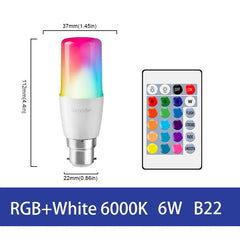 Smart-Dwelling - RGB+W/WW LED Bulb with Remote Controller