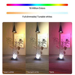 Smart-Dwelling - Tuya WiFi Zigbee Bluetooth GU10 Smart LED Bulbs RGBCCT 5W Dimmable, Smart Life App, Music Sync, Works with Alexa/Google