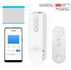 Smart-Dwelling - Tuya Smart Blind Motor: WiFi Automatic Electric Roller Shutter Shadows with App/Voice/Remote Controls