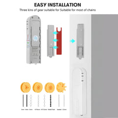 Smart-Dwelling - Zigbee Control Solar Powered Smart Blinds Drive Motor Tuya Motorized Chain Roller Control Shade Shutter Drive Motor Opener